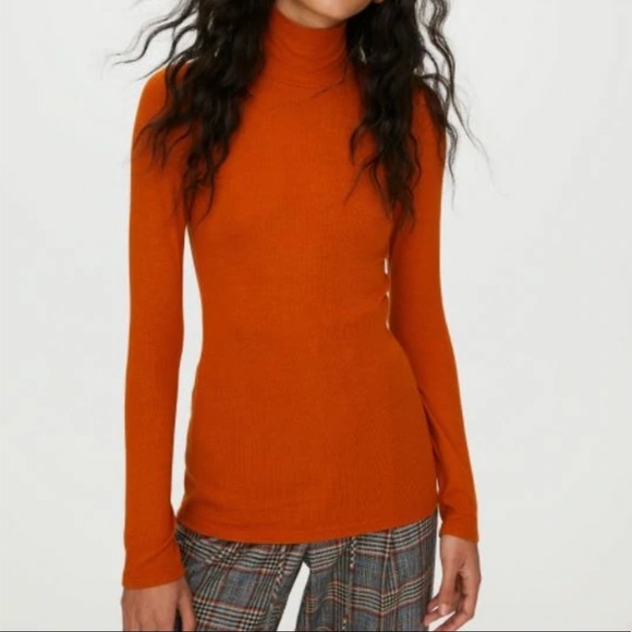 Aritzia Wilfred Only Turtleneck Top
